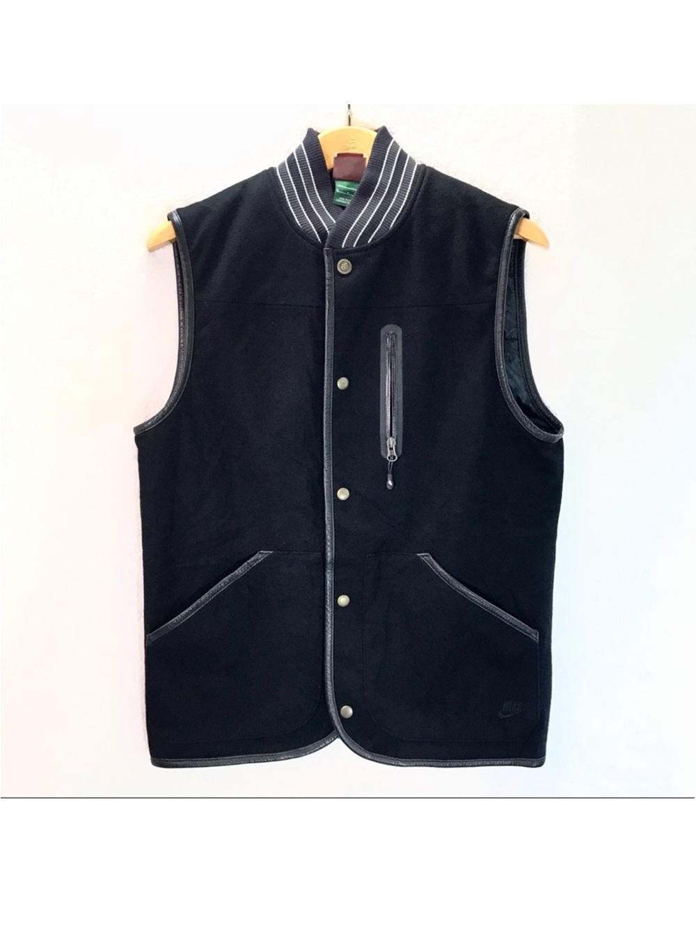 RARE Nike wool vest Bill Bowerman 51 loyalty ferocity notoriety winter wear